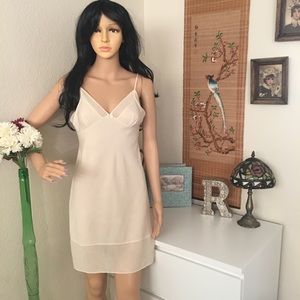 VICTORIA’S SECRET LIGHT YELLOW SLIP DRESS